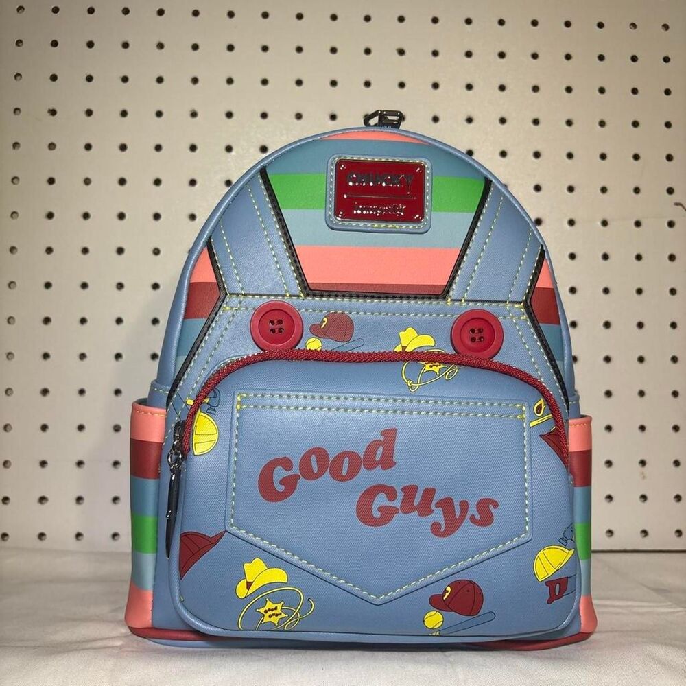 Loungefly Child’s Play Chucky Good Guys Cosplay Mini Backpack